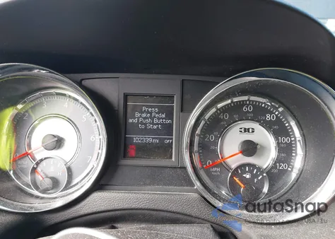 2014 Chrysler Town & Country Touring-L 30Th Anniversary из США, поврежденный, VIN 2C4RC1CG0ER413515